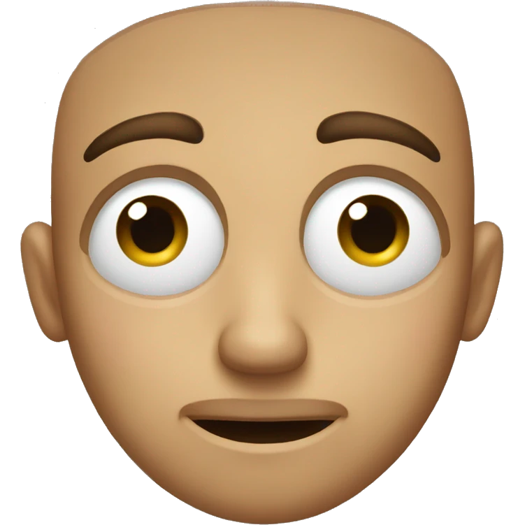 Expression face side eye emoji