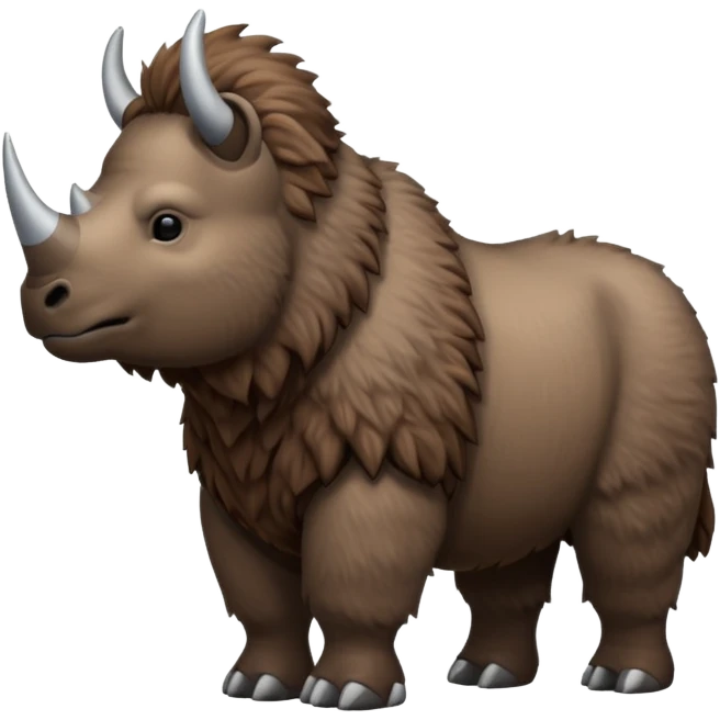 Woolly Rhino emoji