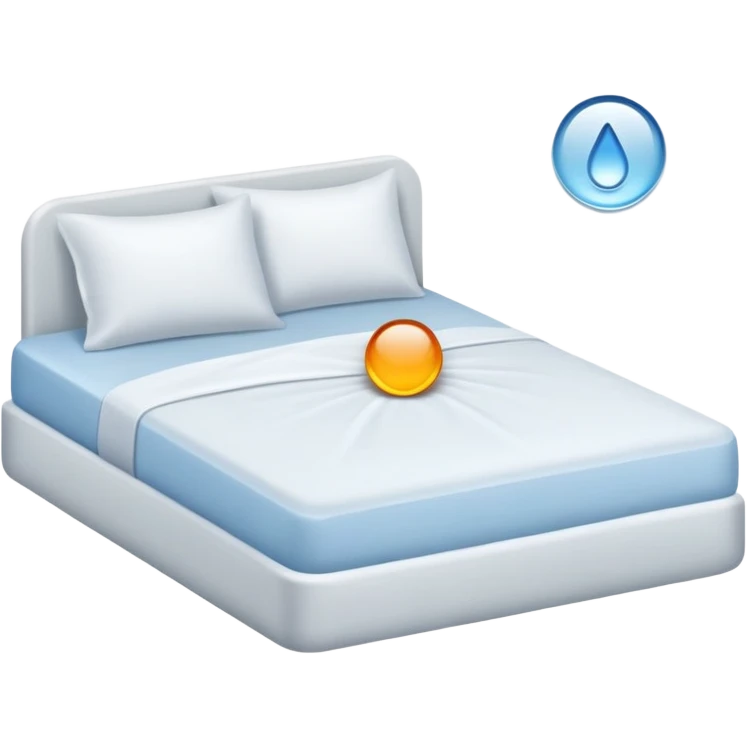 Une pilule et un lit  emoji