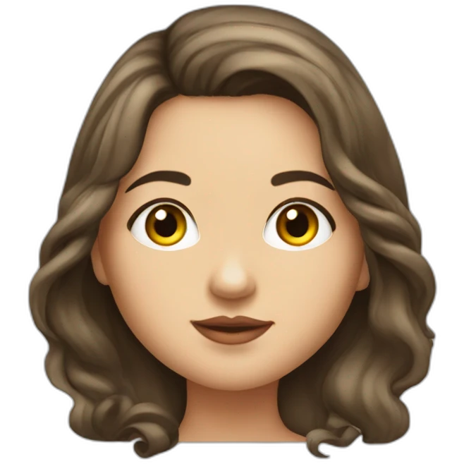 Brunette-girl-long-hair-chubby-cheeks-old-money-fashion-style-red emoji