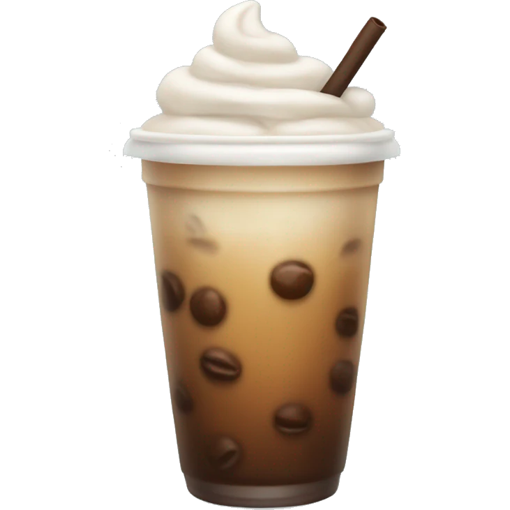 iced coffee emoji