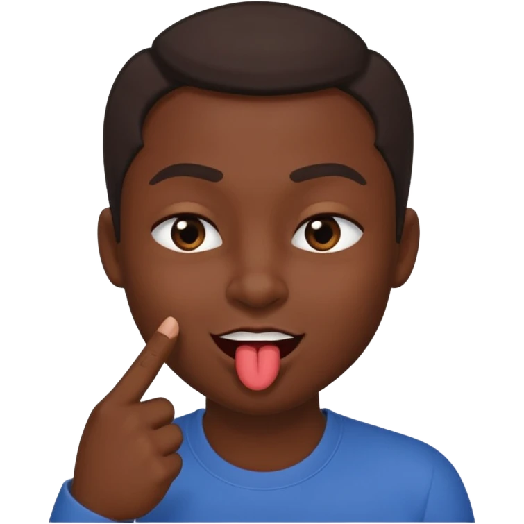 Emoji coquin avec le doigt dans le coin de la bouche 😏 avec ce regard là et cette tête qui se mord le doigt le visage plus coquin 😈  emoji