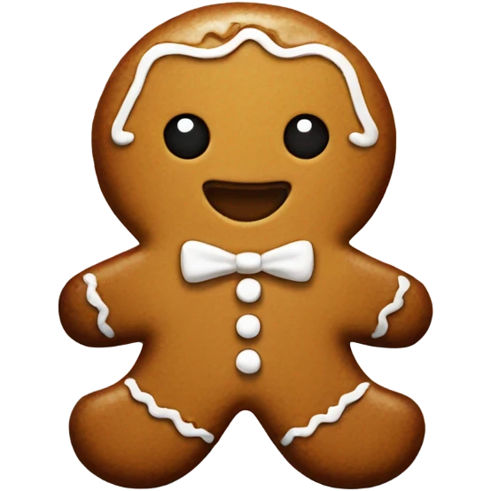 Gingerbread emoji