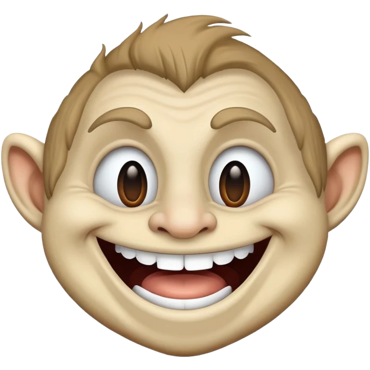 Troll face emoji