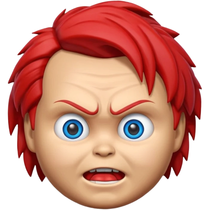 Un emojin de chuky emoji