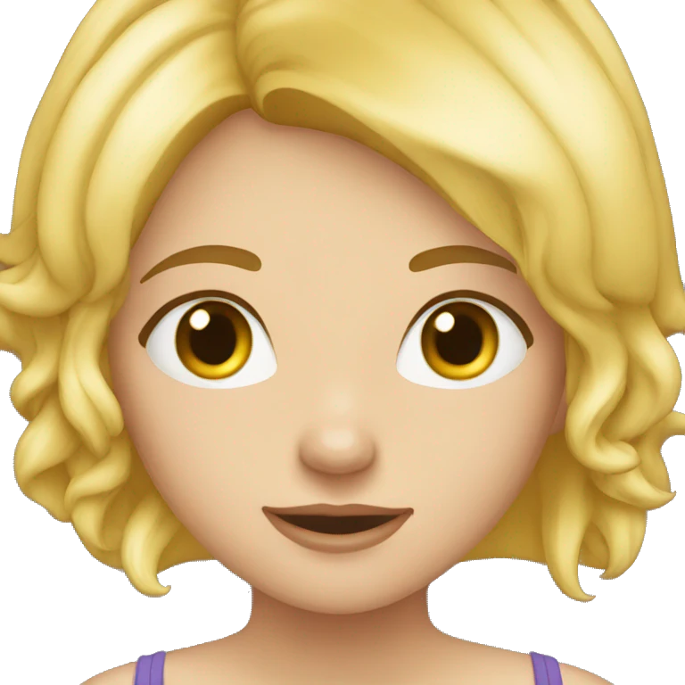 surprise blonder emoji