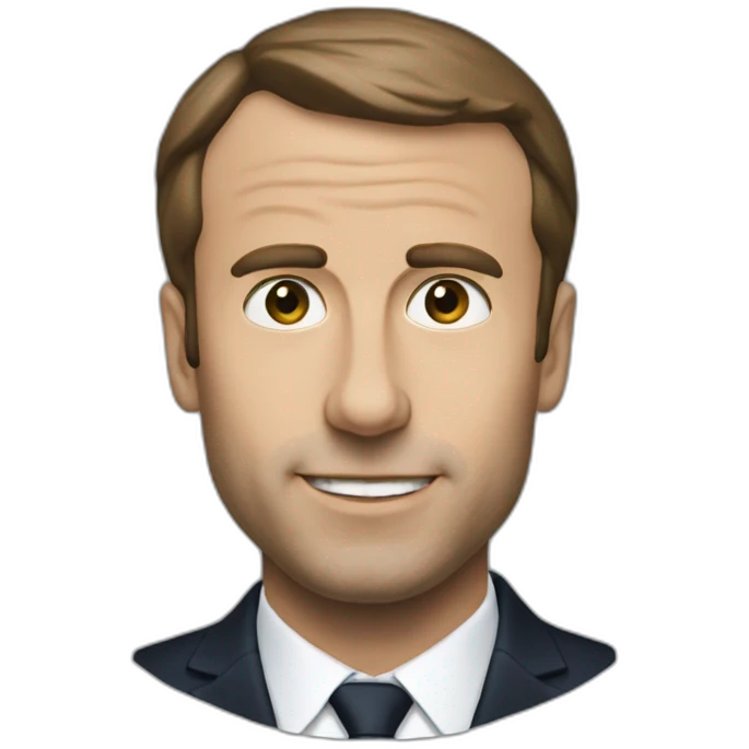 Macron sucette emoji