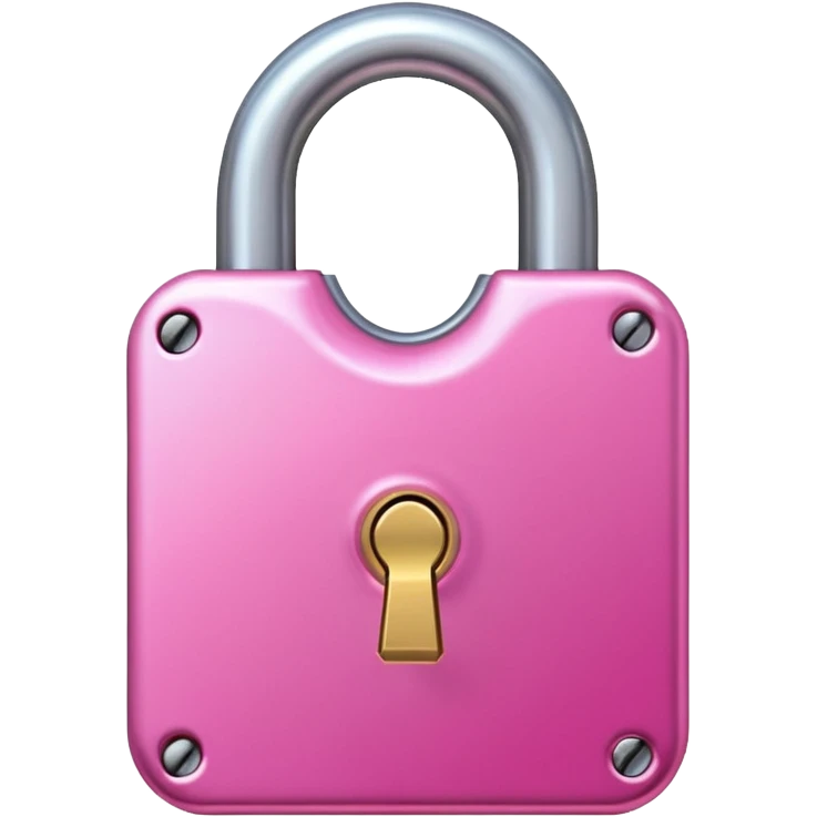 pink unlock open emoji