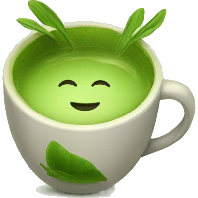 Matcha tea emoji