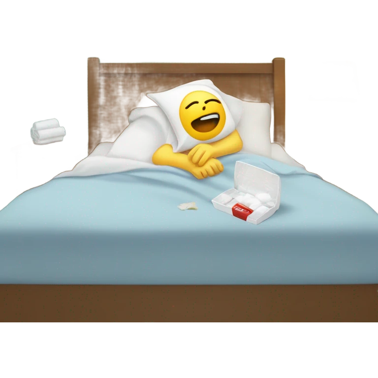 sick person  emoji