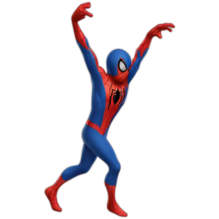 Spiderman dancing emoji