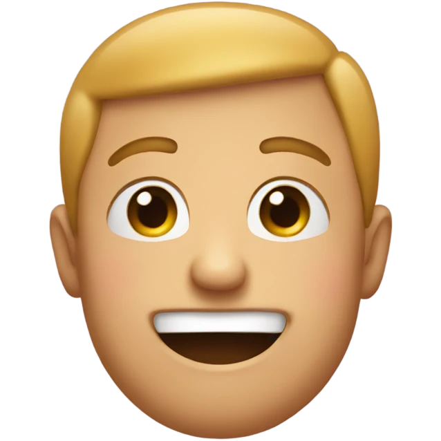 A emoji blushing  emoji