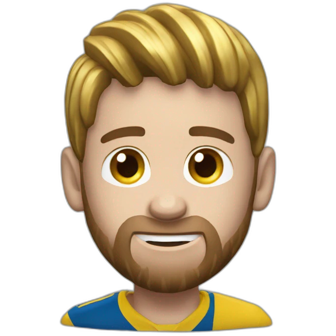 messi balon de oro emoji