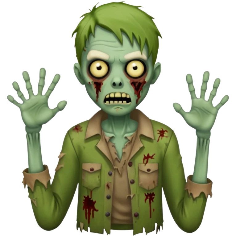 Faça uma zumbi emoji