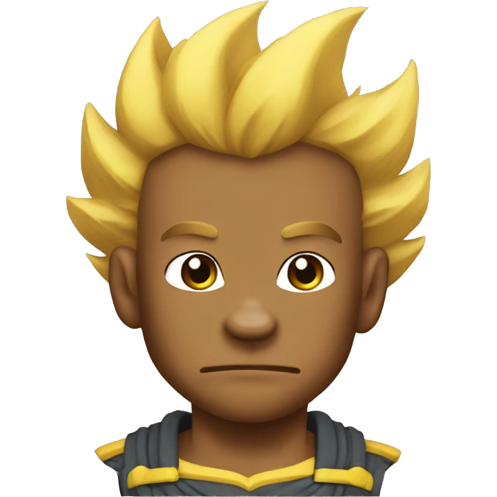 super saiyan bear emoji