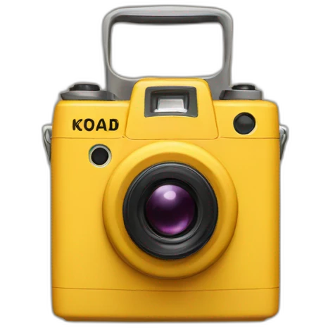 Kodak yellow emoji