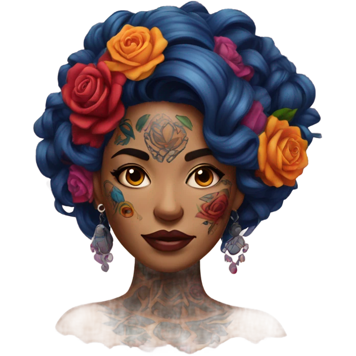 tattooed lady emoji