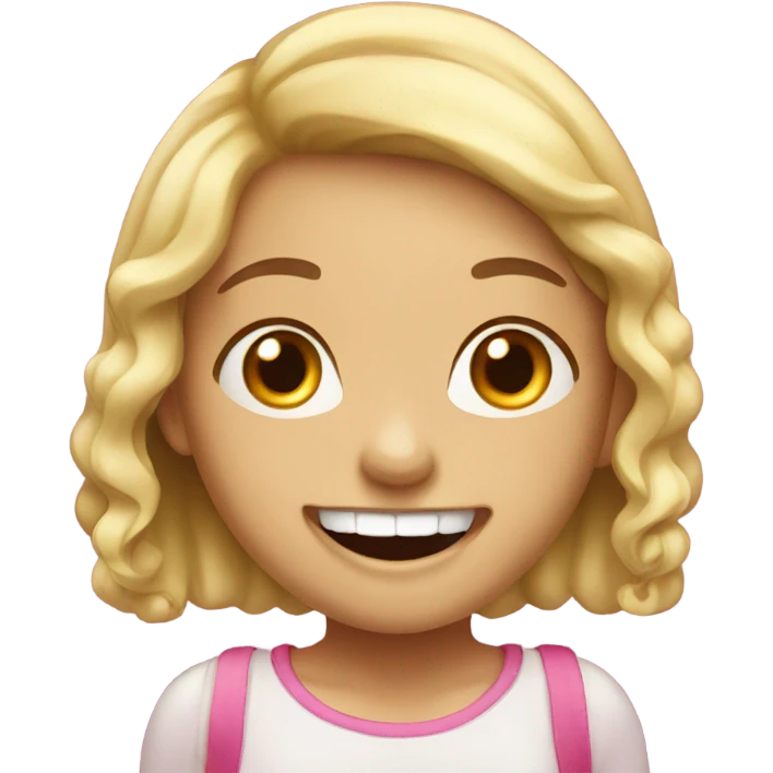 pretty girl missing a tooth emoji