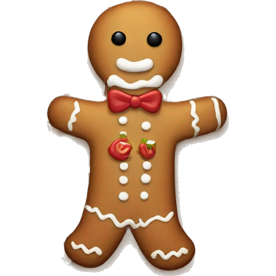 Gingerbread Man emoji
