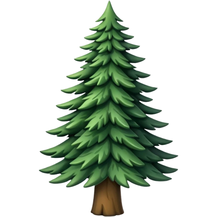 spruce tree emoji
