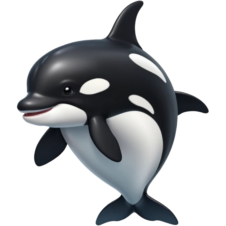 Cute Orca emoji