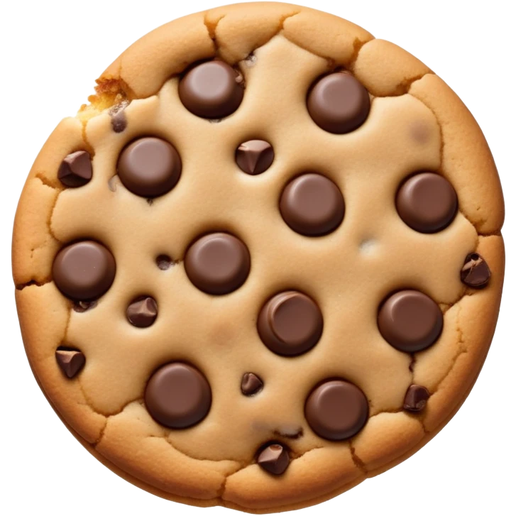 chocolate chip cookie emoji
