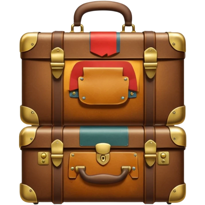 Old style luggage emoji