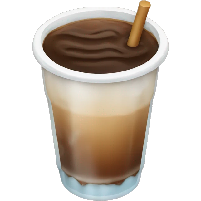Iced coffee  emoji