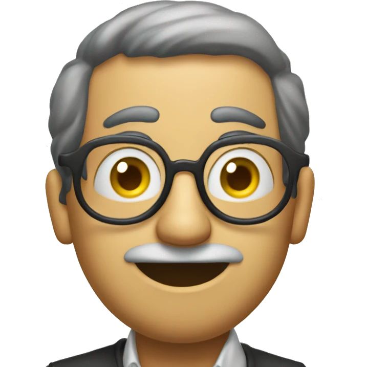 pessoa comendo e vendo uma tela emoji