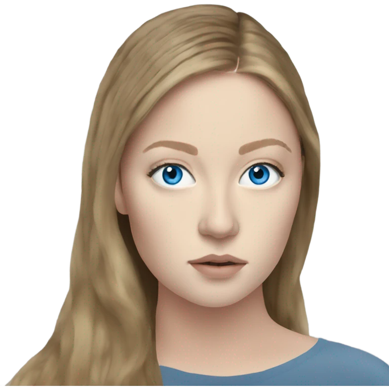 anna delvey blue eyes  emoji
