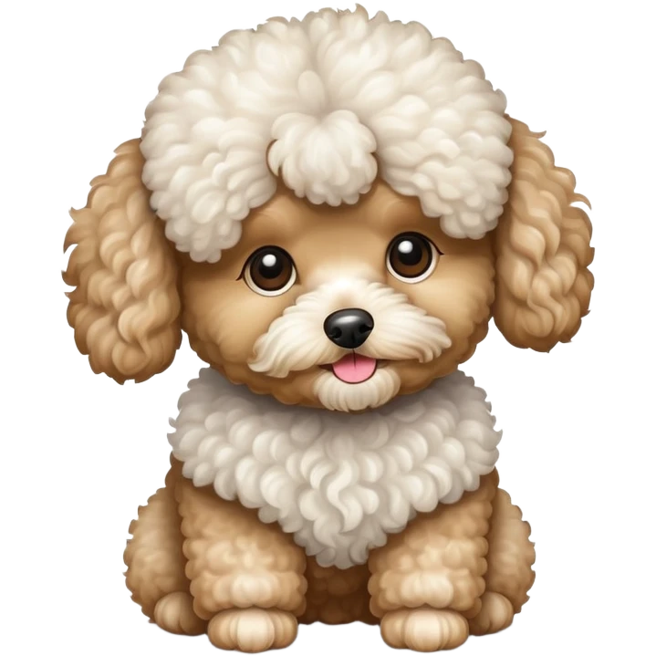 toy poodle emoji