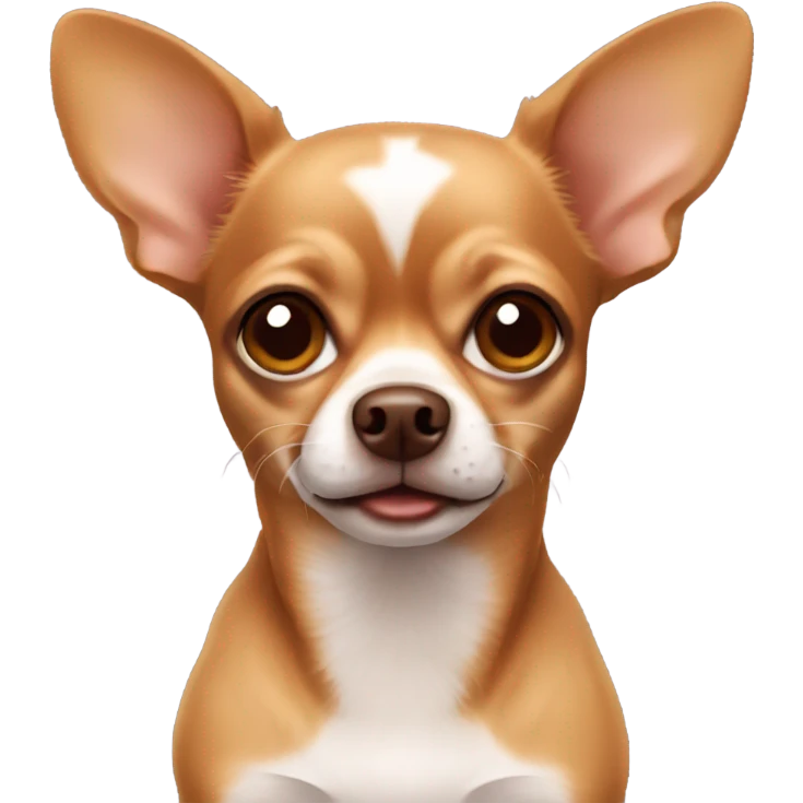 Brown chihuahua  emoji