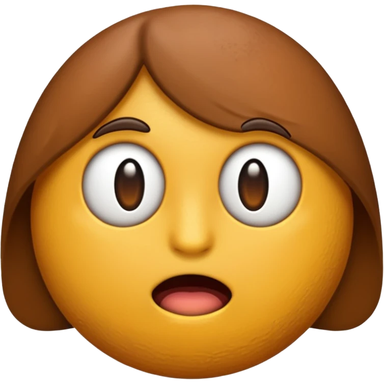 An emoji showing asshole emoji