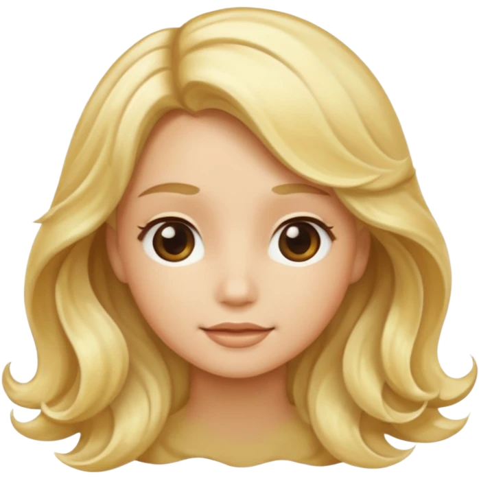 Patch of blonde hair emoji