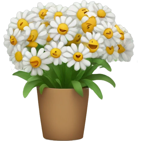 Giving flowers emoji