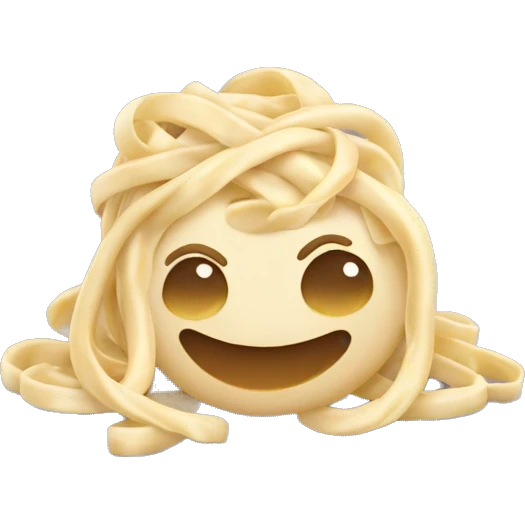 fettuccine alfredo  emoji