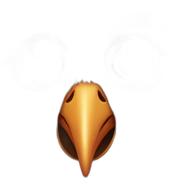 crazy bird emoji