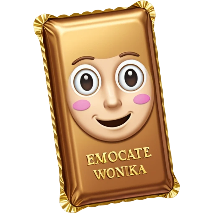 Čokoláda Willi Wonka emoji