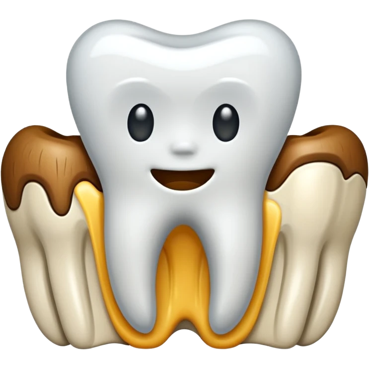 rooted tooth emoji