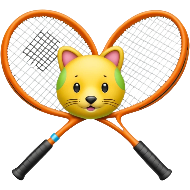 Tennis-Racket Animals emoji