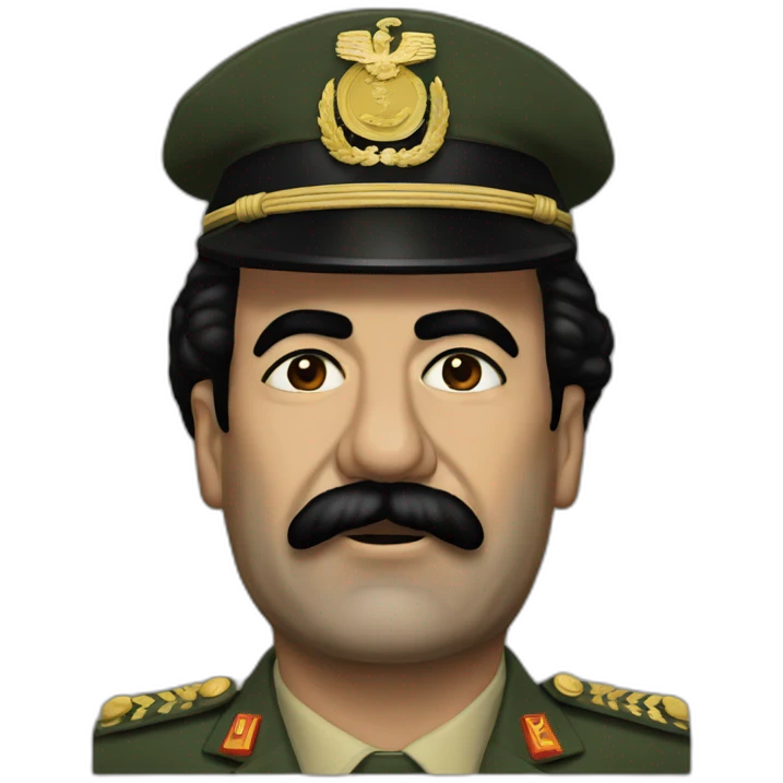 Saddam Hussein emoji
