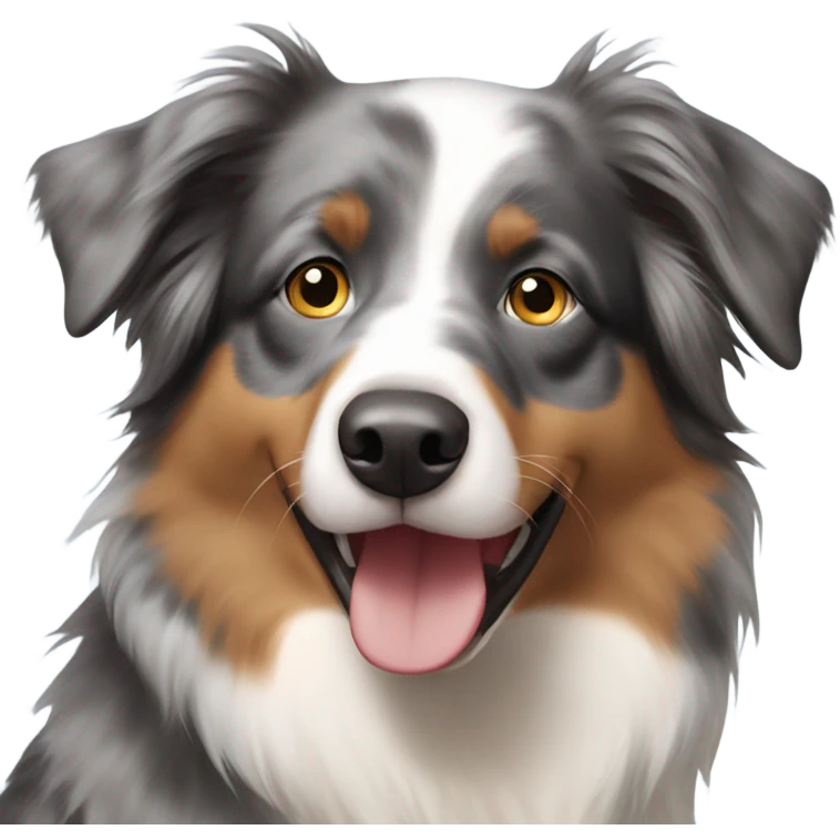 australian shepherd  emoji