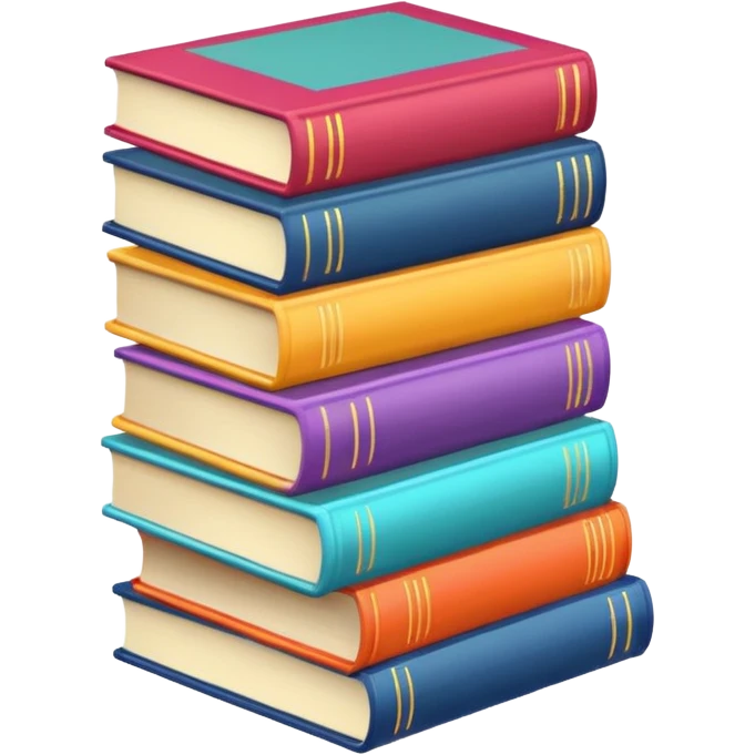 Libros para regreso a clases emoji