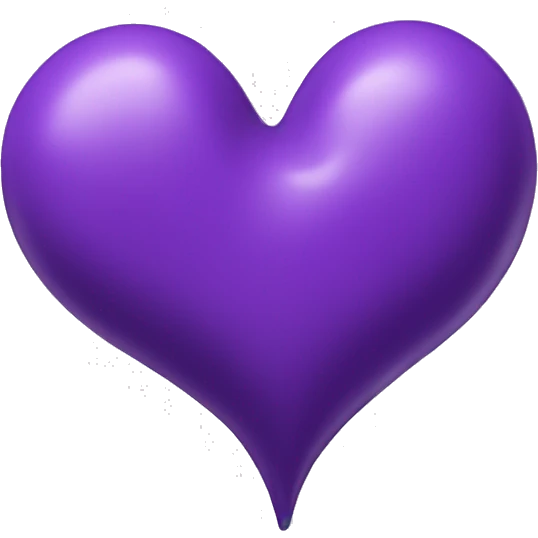 purple spinning heart emoji