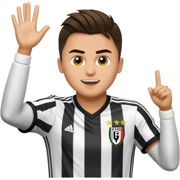 Hazme un emogi con la celebracion de paulo dybala emoji