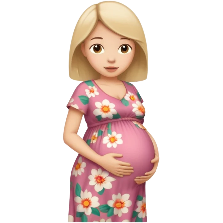 A girl is pregnant  emoji