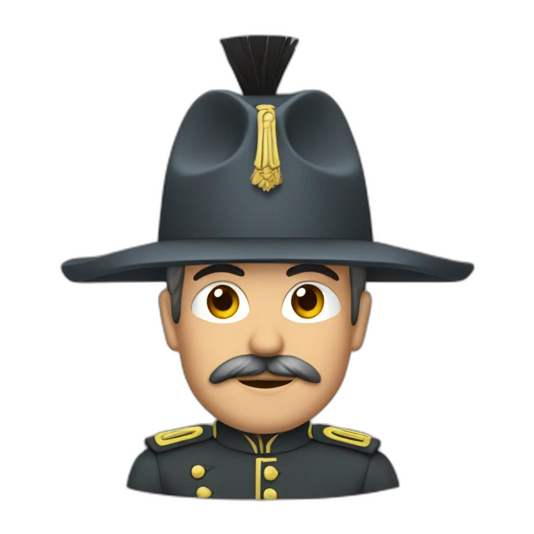 señor si señor, soldado, recibiendo ordenes emoji