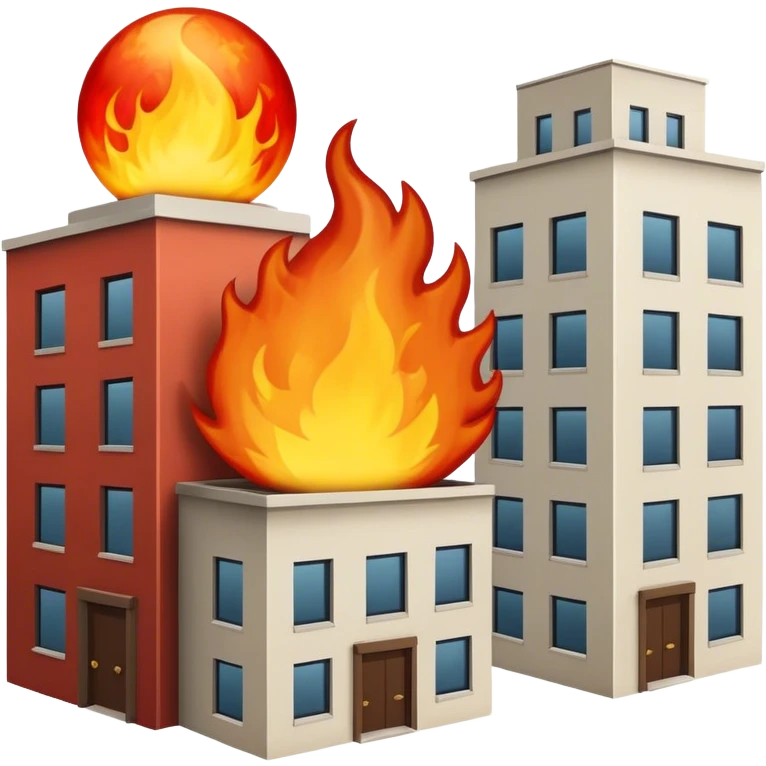 Fireball between emoji