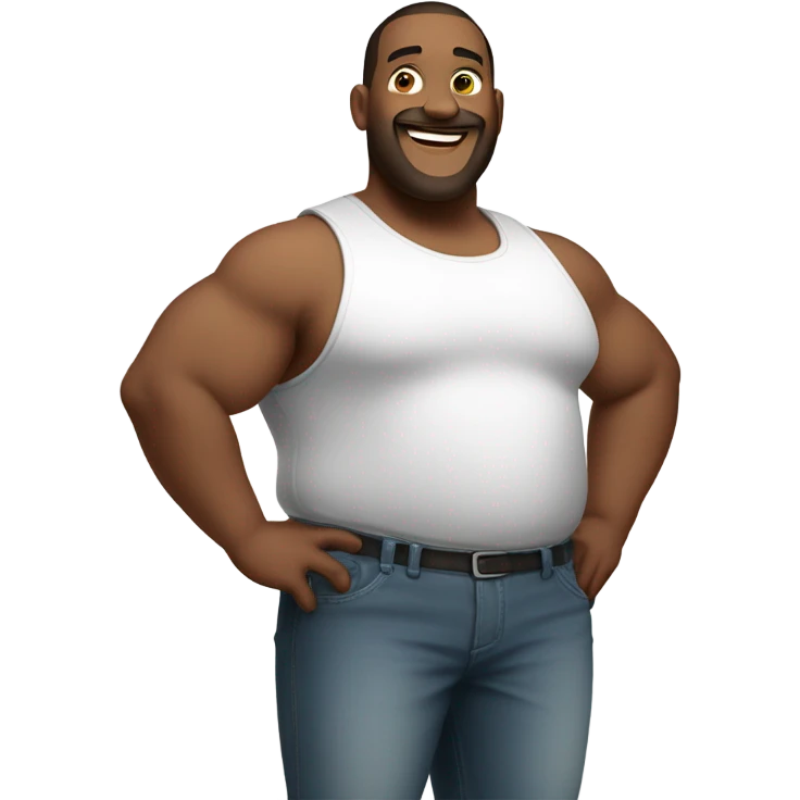 Fat man  emoji