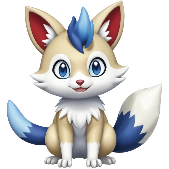 Shiny Furret-Meowstic-Zangoose-Hybrid (Full body) emoji